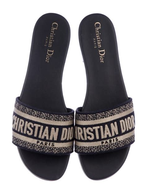 cheistian dior sliders|christian dior sliders women.